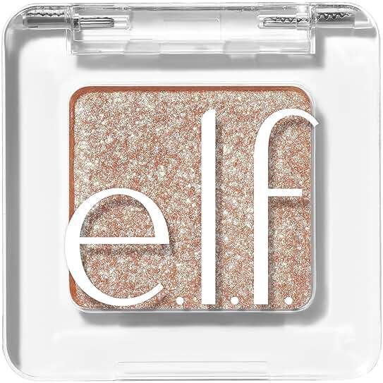 e.l.f. Fine As Fleck Glitter Eyeshadow, Long-Lasting Sheer Eye Makeup With A Shimmer Finish, Smooth Formula, Vegan & Cruelty-Free, Champagne Showers - Image 1