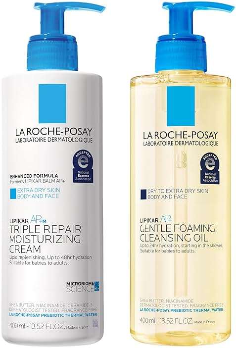 La Roche-Posay Lipikar AP+MAX Triple Repair Moisturizing Body Cream | Face & Body Lotion for Dry Skin with Shea Butter & Niacinamide | Gentle Moisturizer for Very Dry, Rough & Sensitive Skin - Image 1