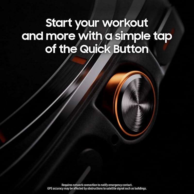 SAMSUNG Galaxy Watch Ultra 47mm LTE AI Smartwatch w/Energy Score, Wellness Tips, Heart Rate Tracking, Sleep Monitor, Fitness Tracker, GPS, 2024,Titanium Gray (Renewed) - Image 5