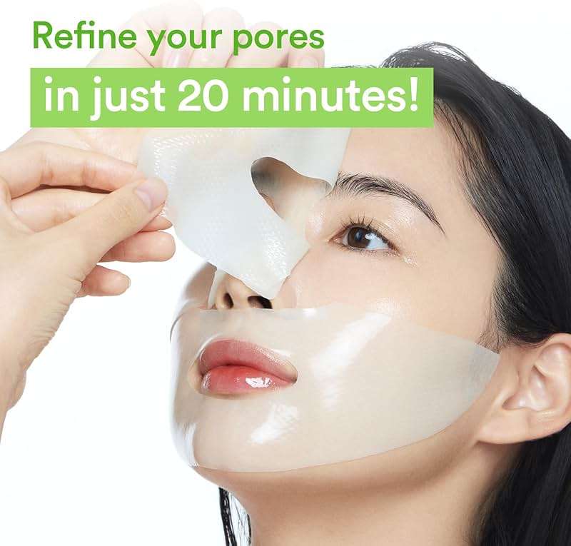 Abib Vegan Collagen Gel Mask Heartleaf Jelly 4 Sheets (Soothing) I Korean Vegan Collagen, Cooling Calming Hyaluronic Acid Hydrogel Face Mask Skin Care - Image 2