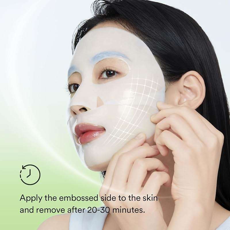 Abib Vegan Collagen Gel Mask Heartleaf Jelly 4 Sheets (Soothing) I Korean Vegan Collagen, Cooling Calming Hyaluronic Acid Hydrogel Face Mask Skin Care - Image 6