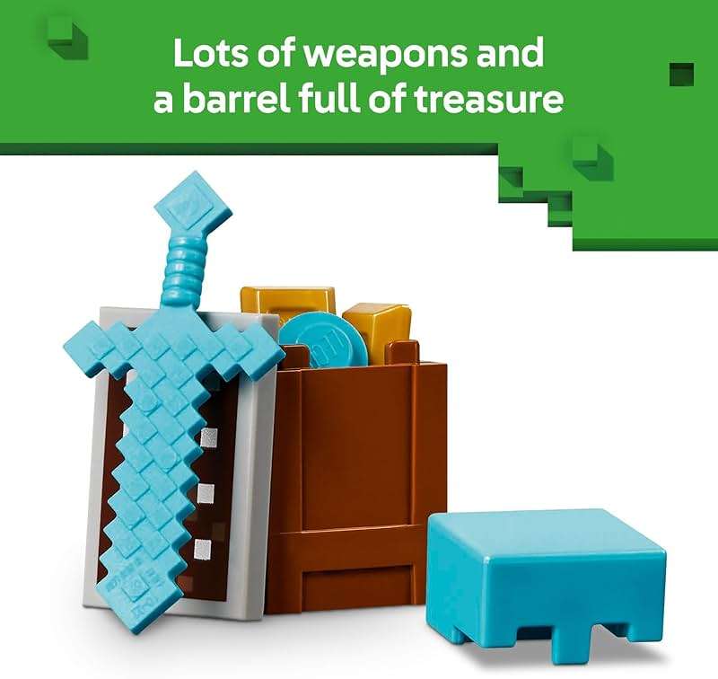 LEGO Minecraft The Illager Desert Patrol Toy Figures and Playset - Building Minecraft Toy for Kids, Boys and Girls, Ages 7+ - with 4 Figures for Pretend Play - Gift Idea for Birthdays - 21267 - Image 3