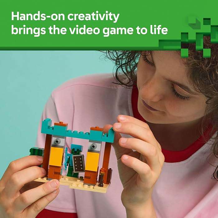 LEGO Minecraft The Illager Desert Patrol Toy Figures and Playset - Building Minecraft Toy for Kids, Boys and Girls, Ages 7+ - with 4 Figures for Pretend Play - Gift Idea for Birthdays - 21267 - Image 5