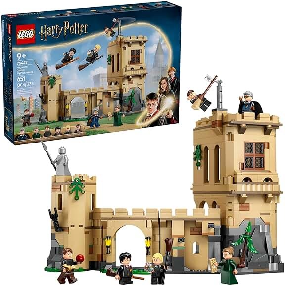 LEGO Harry Potter Hogwarts Castle: Flying Lessons Building Toy - Kids Wizard Toy for Boys and Girls, Harry Potter Fans, Ages 9+ - Gift Idea for Birthdays - 76447 - Product Image