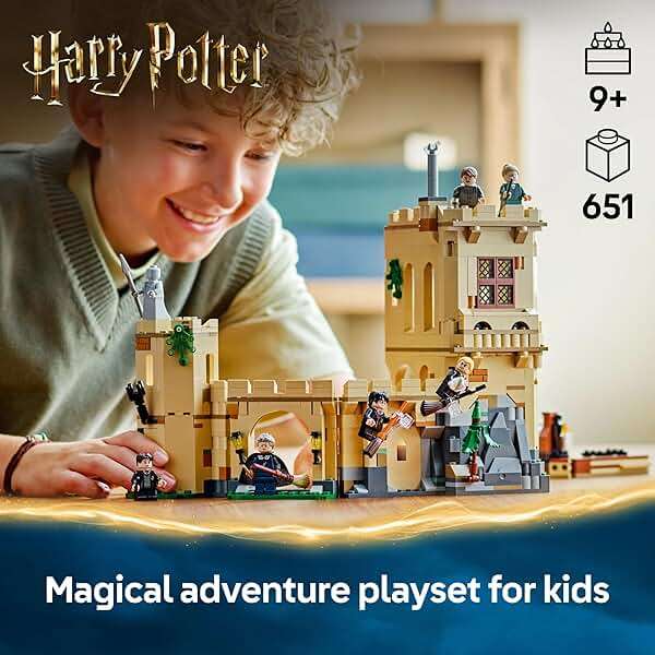 LEGO Harry Potter Hogwarts Castle: Flying Lessons Building Toy - Kids Wizard Toy for Boys and Girls, Harry Potter Fans, Ages 9+ - Gift Idea for Birthdays - 76447 - Image 2