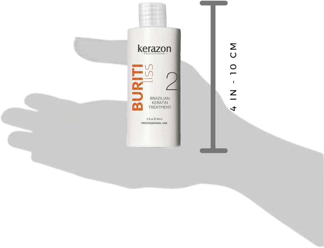 Brazilian Keratin Treatment Kerazon Buriti Liss, 2 fl oz 60ml - For All Hair Types (Pack of 1) - Image 7