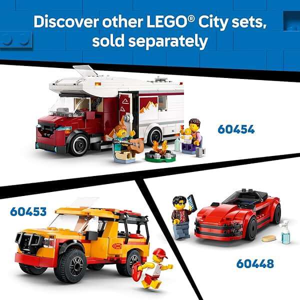 LEGO City Off-Road 4x4 Mountain Truck Toy - Building Toy Set for Kids, Boys and Girls, Ages 6+ - Fun Gift Idea for Birthdays and Holidays - with Adventurer Minifigure and Accessories - 60447 - Image 6