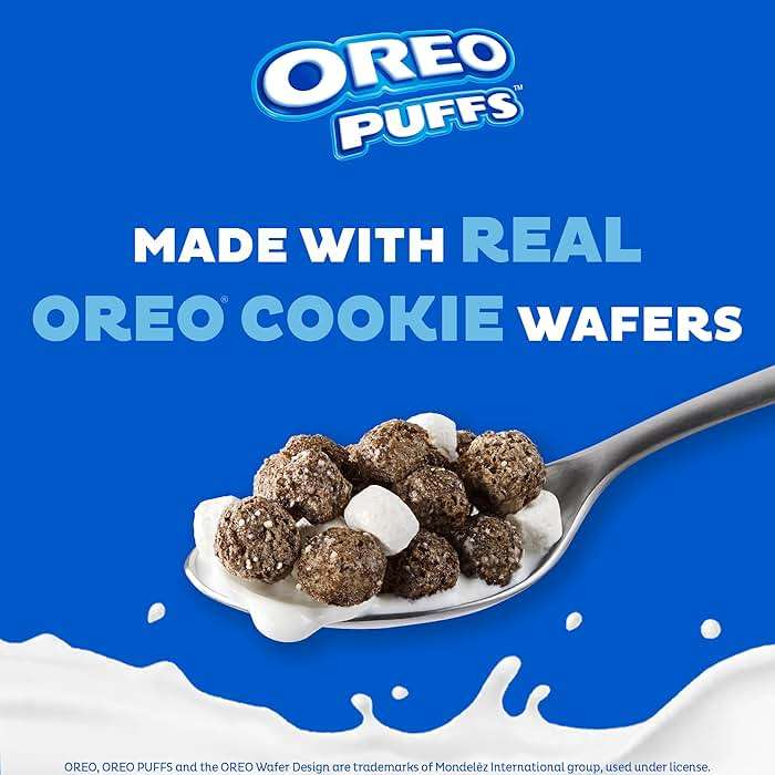 Post, Oreo Puffs Cereal, Chocolate Breakfast Cereal, 10 Ounce - Image 7