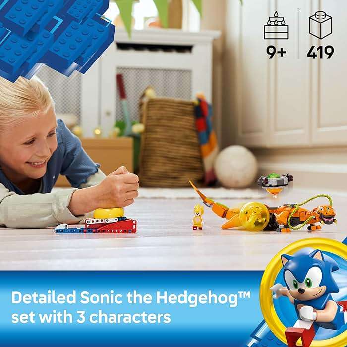 LEGO Sonic The Hedgehog Super Shadow vs. Biolizard, Gamer Gift for Boys and Girls, Fun Collectible Playset for Kids and Video Game Character Fans Who Love Action Toys 77003 - Image 2