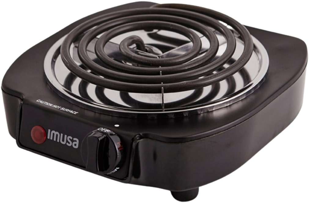 IMUSA Single Electric Burner, Black - Image 1