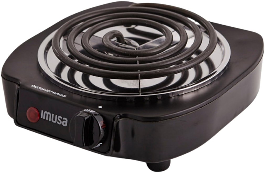 IMUSA Single Electric Burner, Black - Product Image