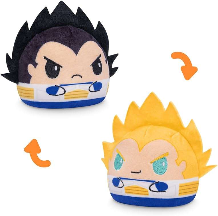 TeeTurtle Dragon Ball Z Series Reversible Plushie Mystery Box - 3-Inch Mini Two-Sided Blind Box Anime Plush with Embroidered Details - Cute Collectible Surprise Toy for Kids, Teens, and Adults - Image 7