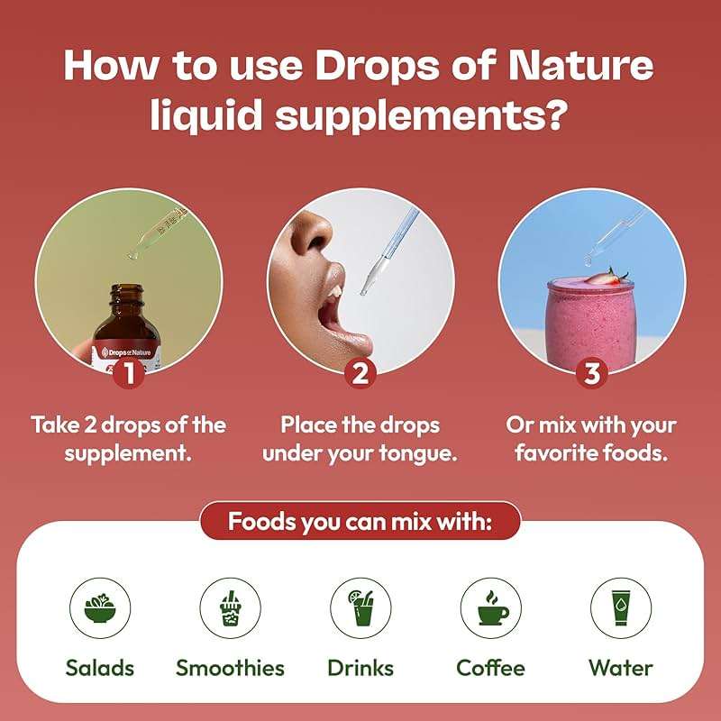 KSM-66 Ashwagandha Liquid Drops – Vegan, GMO Free & Fast Absorbing Form – Ashwagandha Supplements for Daily Wellness Support – Promotes Focus and Clarity – Supports Daily Vitality (Mixed Berry, 60ml) - Image 8