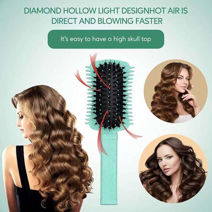 Curly Hair Brush Defining, Volume Curl Defining Brush for Effortlessly Detangling Shaping and Styling Women's Curls, Waves & Coils, Curly Hair Products, Reduce Frizz - Image 3