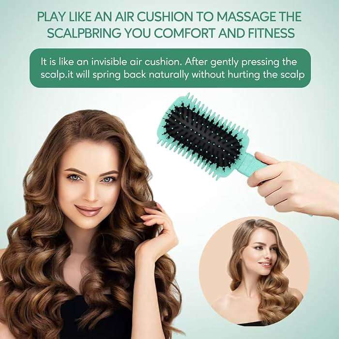 Curly Hair Brush Defining, Volume Curl Defining Brush for Effortlessly Detangling Shaping and Styling Women's Curls, Waves & Coils, Curly Hair Products, Reduce Frizz - Image 4
