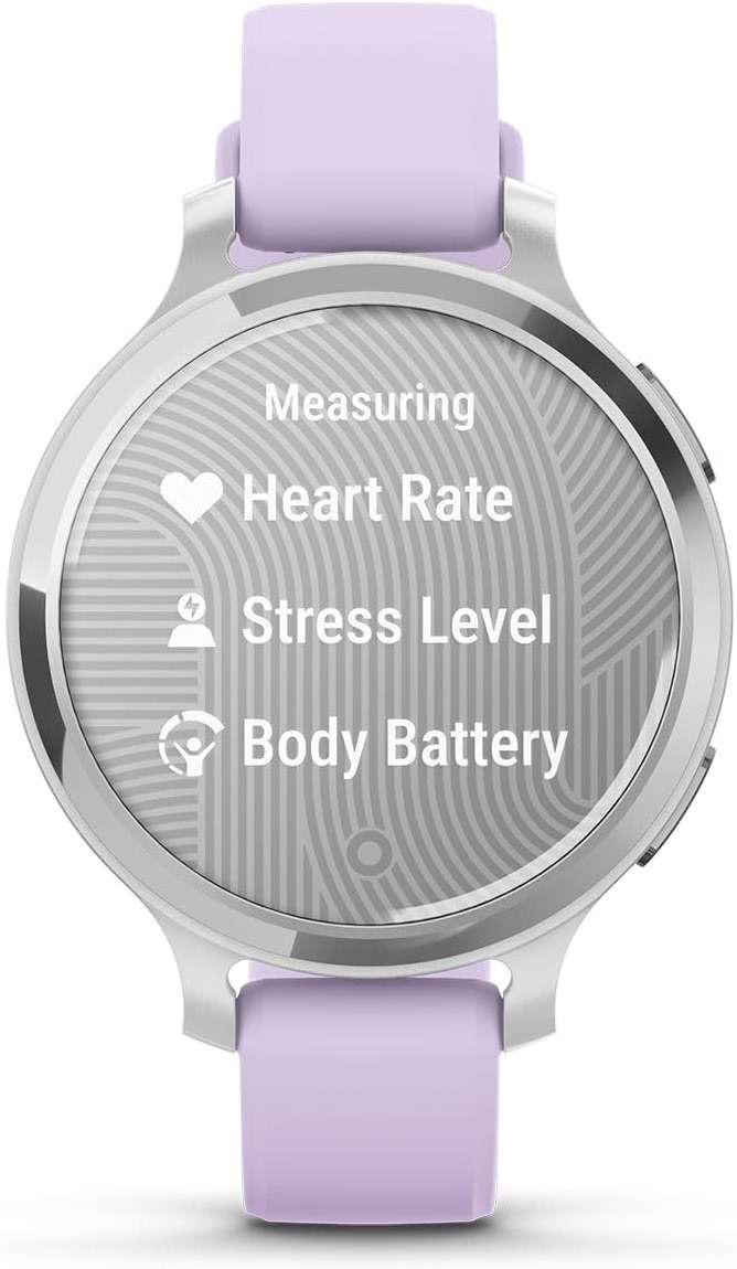 PlayBetter Garmin Lily 2 Active (Silver/Purple Jasmine) Women's Fitness Smartwatch Bundle - Bright Touchscreen Display, Built-in GPS, All-Day Health Monitoring, 9 Days Battery Portable Charger - Image 7