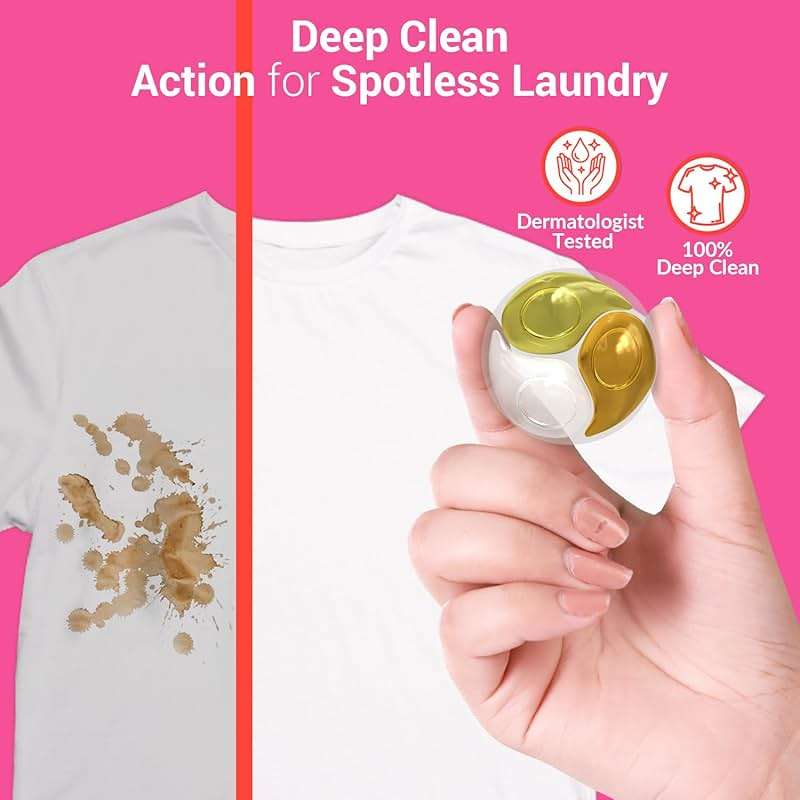 WBM Laundry Detergent Pods, Autumn Scent – 32 Pods in Recycleable Packaging for 10x Ultra Power Cleaning, Odor Defense for Activewear & Sports Shirts - Image 8