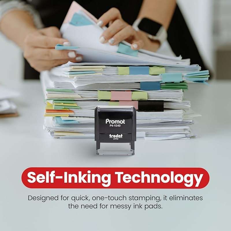 Promot Reference Only - Self Inking Rubber Stamp - Ink Stamps - Image 5