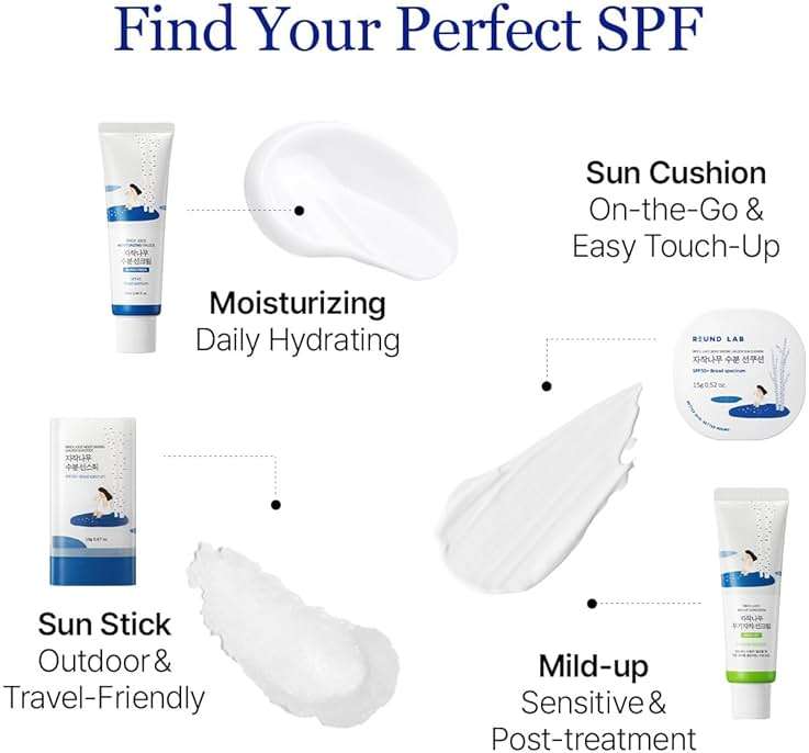 ROUND LAB Birch Juice Moisturizing UV LOCK SPF 45, 1.69 Fl Oz, Hydrating Lotion-like Lightweight Glow Sunscreen for Sensitive Skin, No White Cast, Fragrance-Free, Protector Solar, Korean Sunscreen - Image 8