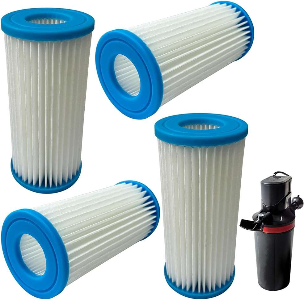 Beaufan 4 Pack Micron Cartridge Compatible with Marineland Magnum ML90770 Canister Filters & Polishing Internal Canister Filter ML90770, Compare to Part# PA0140 - Image 1