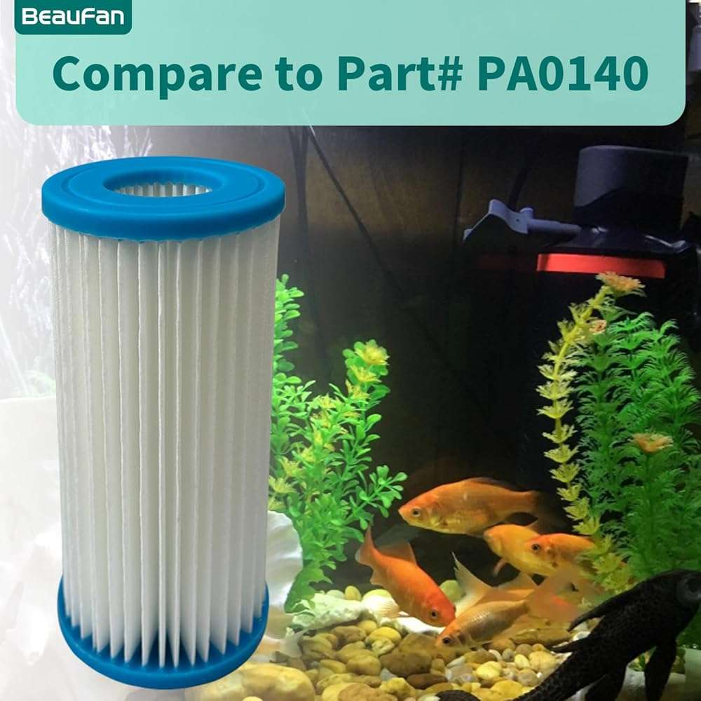 Beaufan 4 Pack Micron Cartridge Compatible with Marineland Magnum ML90770 Canister Filters & Polishing Internal Canister Filter ML90770, Compare to Part# PA0140 - Image 4