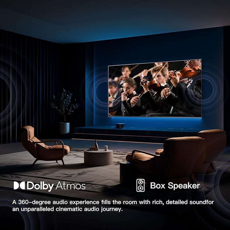 FPD 50 Inch Smart TV, 4K LED Google TV with Google Play Built-in Google Cast, HDR 10, MEMC, Voice Remote, Dolby Audio, UHD Stream Live Television (CG50-C3) - Image 4