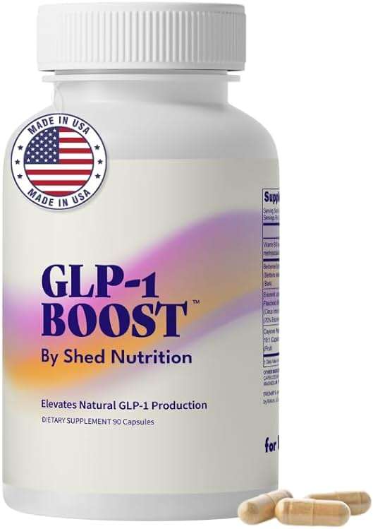 GLP-1 Boost Supplement for Women and Men – Hunger & Metabolism Support with Eriomin, Berberine & Capsaicin – Expert-Formulated to Support GLP1 Naturally – 1 Capsule Before Meals (90 Capsules) - Image 1