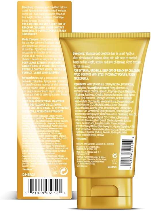 Difeel Bond & Repair Leave in Hair Treatment for Severely Damaged Hair 2.5 oz. - Deep Bond Hair Treatment, Bond Rebuilder for Hair Repair - Image 2