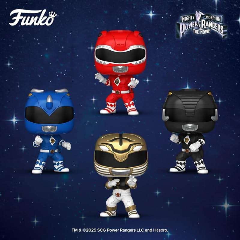 Funko Pop! Movies: Mighty Morphin Power Rangers: The Movie - Red Ranger - Power Rangers Movie - Collectable Vinyl Figure - Gift Idea - Official Merchandise - Toys for Kids & Adults - Movies Fans - Image 3