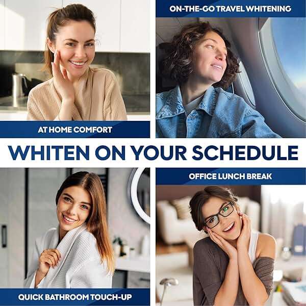 Teeth Whitening Strips | 14 Strips - 7-Day Mint-Flavored Treatments for Sensitive Teeth | Non-Toxic Whitening Strips | Enamel Safe & Peroxide-Free | Removes Stains in 7 Days | Teeth Whitening - Image 8