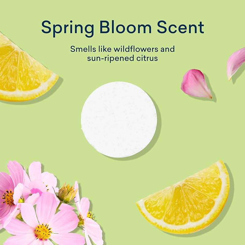 BLUELAND Laundry Detergent Tablets, Starter Set, Spring Bloom Scent, 60 Count with Tin, Plastic-Free Eco-Friendly Pods, Sheets, Liquid Alternative - Natural, Gentle - Image 4