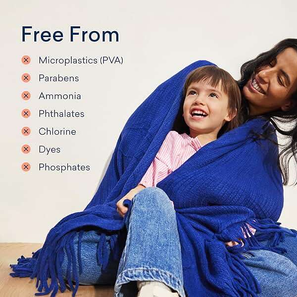 BLUELAND Laundry Detergent Tablets, Starter Set, Spring Bloom Scent, 60 Count with Tin, Plastic-Free Eco-Friendly Pods, Sheets, Liquid Alternative - Natural, Gentle - Image 7