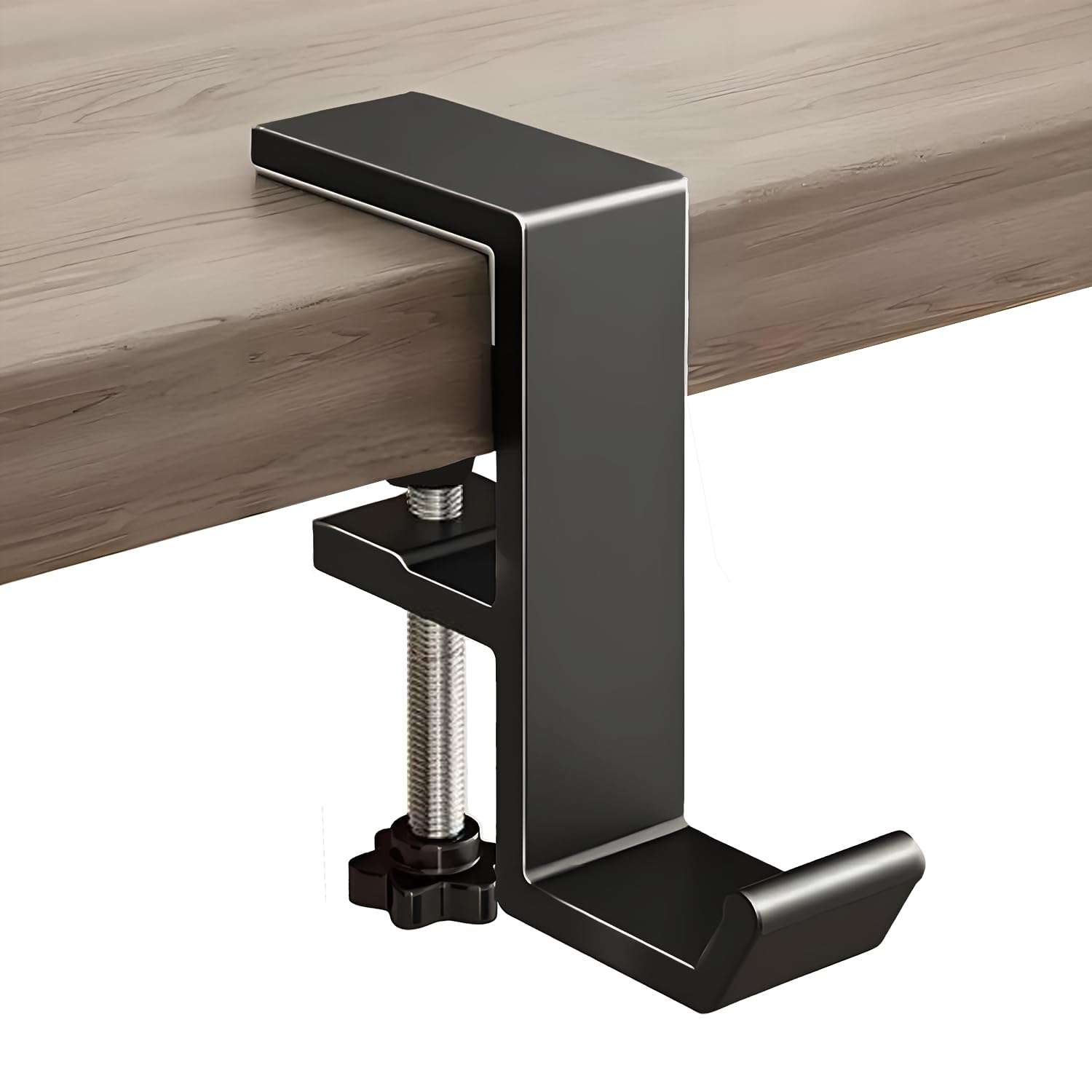 JAKO Headphone Stand - Aluminum Alloy Headphone Holder, Under Headset Stand for Desk Fit for PC Gaming Headset Hanger Hook Suitable for Office, Computer, Student Class Desk, Handmade Creator Table - Image 1