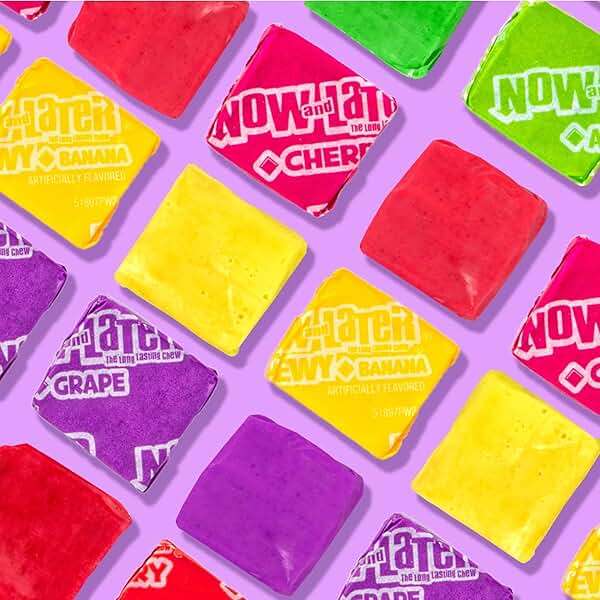 Now and Later Candy, Original Mix, Chewy and Fruity, 24 count - Image 6