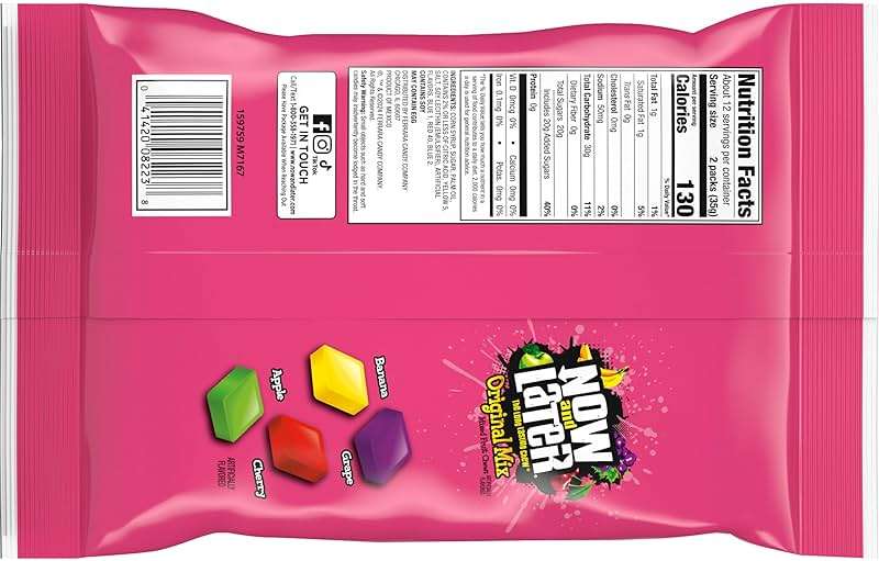 Now and Later Candy, Original Mix, Chewy and Fruity, 24 count - Image 8