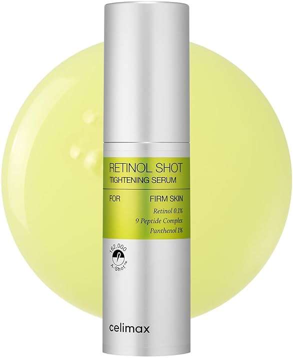 celimax The Vita A Retinol Shot Tightening Serum | with Pure Vitamin A Retinol, Peptide, Pore Minimizer, Wrinkles & Fine Lines, Firmer Skin, Anti-Aging, Skin Smoothing, Korean Skin Care Gift, 30ml - Image 1