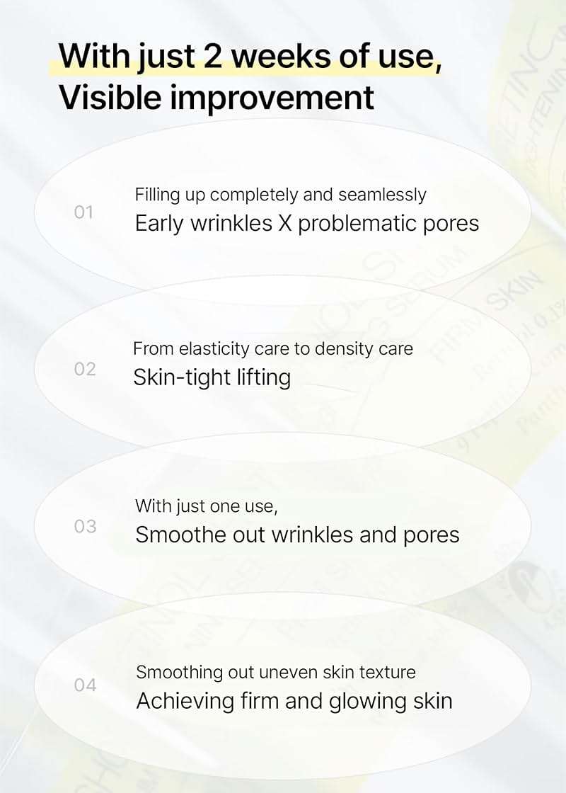 celimax The Vita A Retinol Shot Tightening Serum | with Pure Vitamin A Retinol, Peptide, Pore Minimizer, Wrinkles & Fine Lines, Firmer Skin, Anti-Aging, Skin Smoothing, Korean Skin Care Gift, 30ml - Image 7