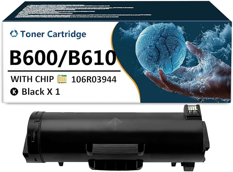 ADFZAT B600 B610 Toner Cartridge Replacement for Xerox B600 B610 106R03944 Black Toner Cartridges Compatible for Xerox VersaLink B600 B605 B610 B615 Printers, 1 Pack - Product Image