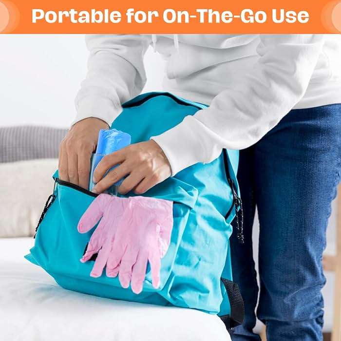 Frontline Disposable Shoe Covers Non-Slip – Premium Non-Woven, Durable, Booties Shoe Protectors – Water Resistant Thick Anti-Slip - One Size Fits Most, Indoor Use (100 Pack) - Image 10