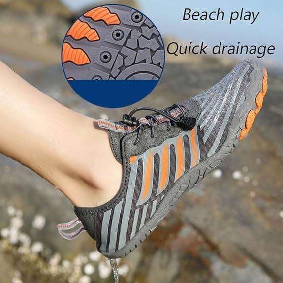 EWUHA Grounded Footwear for Women Barefoot Shoes, Grounded Footwear for Mens Barefoot Shoes, 2025 New Upgrade Comfortable Lightweight Non-Slip Water Shoes Wide Toe Box - Image 4