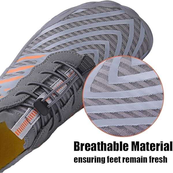 EWUHA Grounded Footwear for Women Barefoot Shoes, Grounded Footwear for Mens Barefoot Shoes, 2025 New Upgrade Comfortable Lightweight Non-Slip Water Shoes Wide Toe Box - Image 6