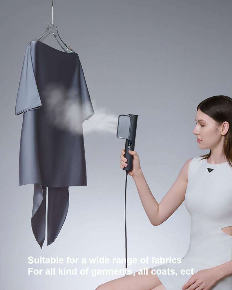 G7 Travel Steamer for Clothes Dual Voltage 100-240V Iron Steamers Professional Portable Steamer, Just 1lbs Fashion Light Mini Handheld Garment Steamer for Global travel and home 2 - Image 6