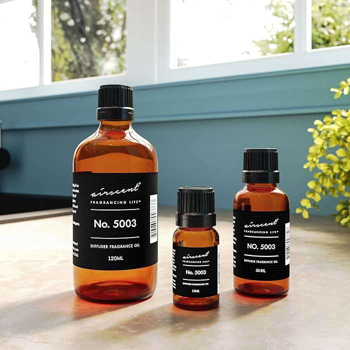 AirScent Coco-Inspired Diffuser Oil - No. 5003 Perfume Dupe - Premium Fragrance Oil Blend for Ultrasonic and Waterless Diffusers and Crafting - 10 ml, 0.34 fl oz Glass Bottle with Dropper - Image 3
