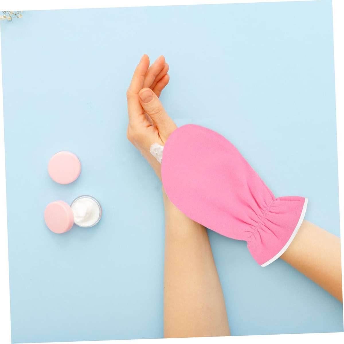 MUSISALY 1pair Exfoliating Moisturizing Gloves for Dacron and Lint Material for Dry Hands for Special Occasions Like Valentine Day and Birthdays - Image 7
