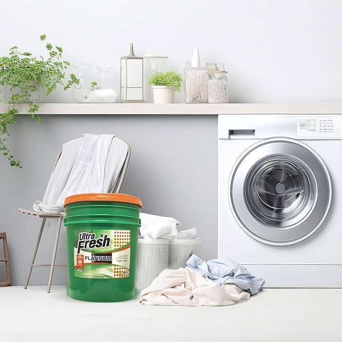Ultra Fresh 3X Platinum 5 Gallon Laundry Detergent Liquid for All Machine Types with Easy Dispensing Pump, Up to 640 Loads, Original Green (2 Pack) - Image 7