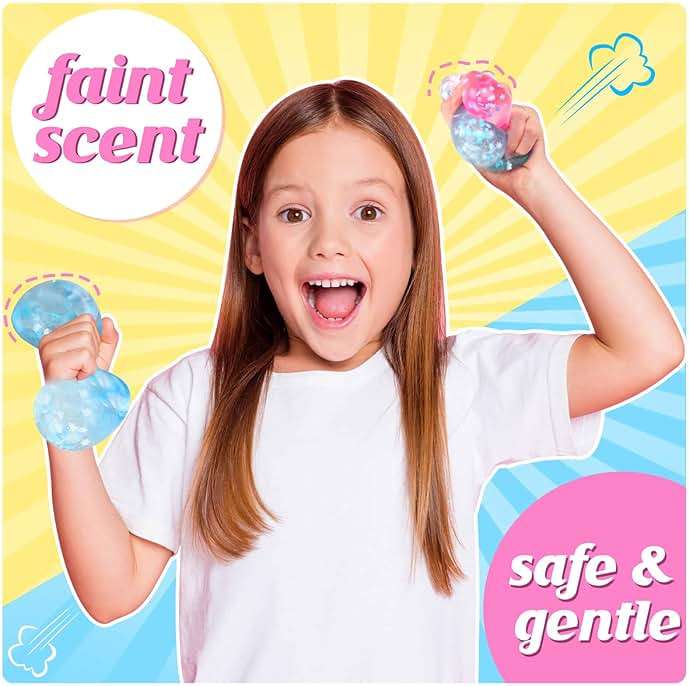 Gretex Ice Cube Fidget Toy for All Ages: 4 Pack Soft Cubes Sensory Fidget Ice Cube Stress Ball Squishy Cube Stress Relief Toys for Kids, Teens and Adults Party Favors, Birthday Gift for Kids Age 3+ - Image 5