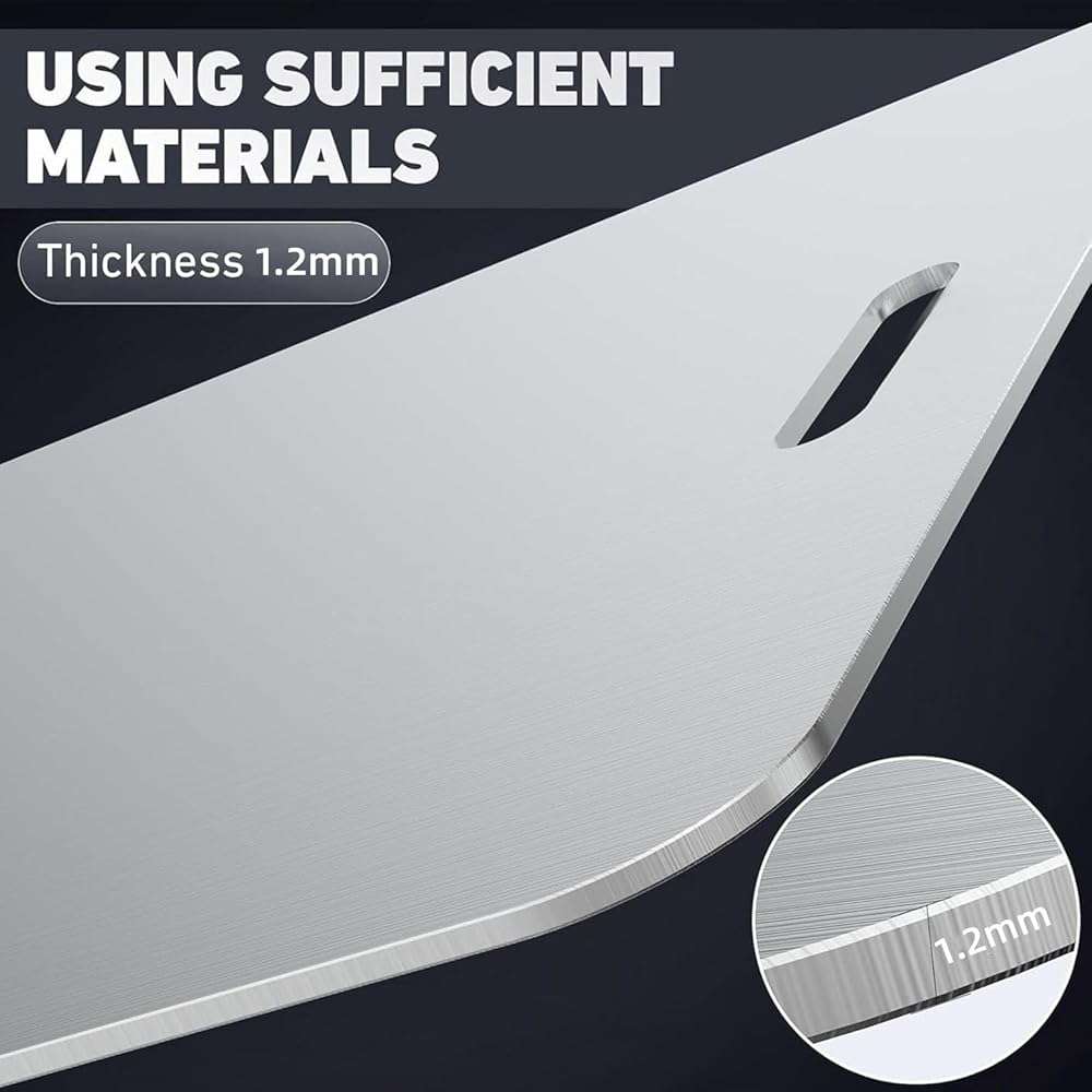 304 Stainless Steel Cutting Board, Non Toxic Cutting Boards for Kitchen, Dishwasher Safe and Hygienic Heavy Duty Chopping Board for Meat Vegetable Fruit(15"x 11",13"x 9",10"x 6") - Image 5