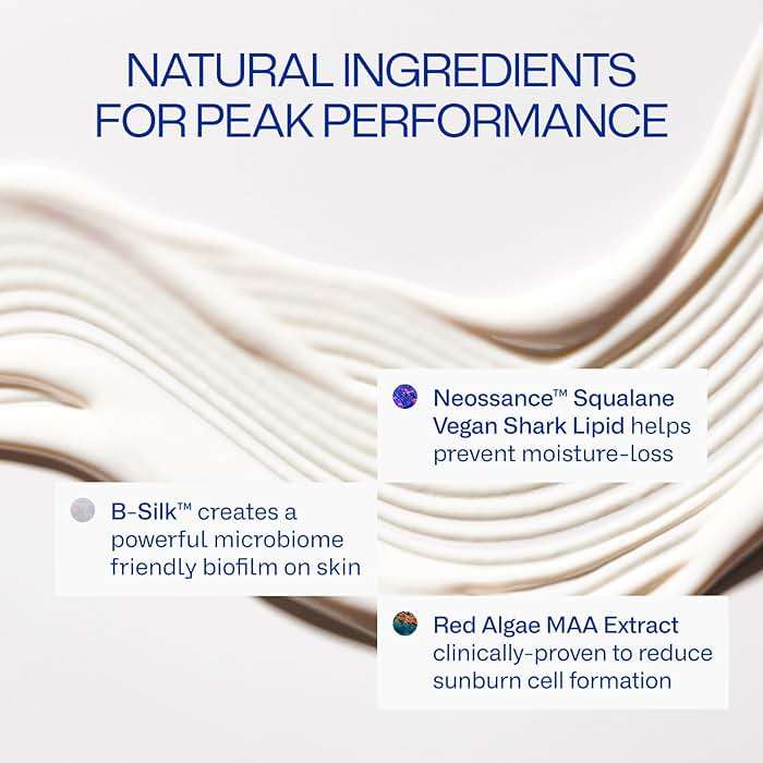 Freaks of Nature Peak Performance SPF 50 | 100% Mineral Sunscreen | Lightweight, Fast-Absorbing, 80-Min Water-Resistant | Plant-Based, Eco-Friendly, Reef-Safe, Cruelty-Free | All Skin Types| 1.7 oz - Image 3