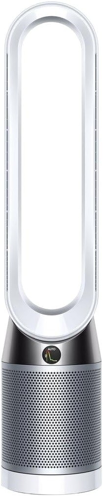 Dyson Pure Cool Purifier Fan TP4A remote controlled purifying fan with HEPA filtration (White and Silver), Standard (Renewed) - Product Image