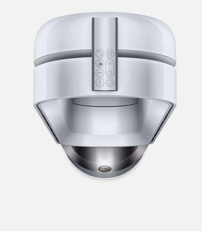 Dyson Pure Cool Purifier Fan TP4A remote controlled purifying fan with HEPA filtration (White and Silver), Standard (Renewed) - Image 6